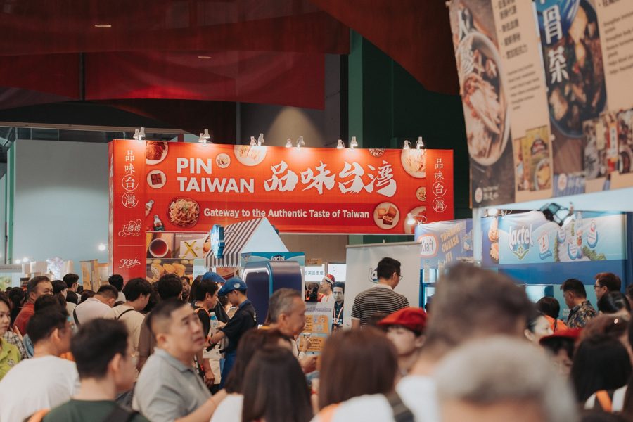 品味台灣展區人潮