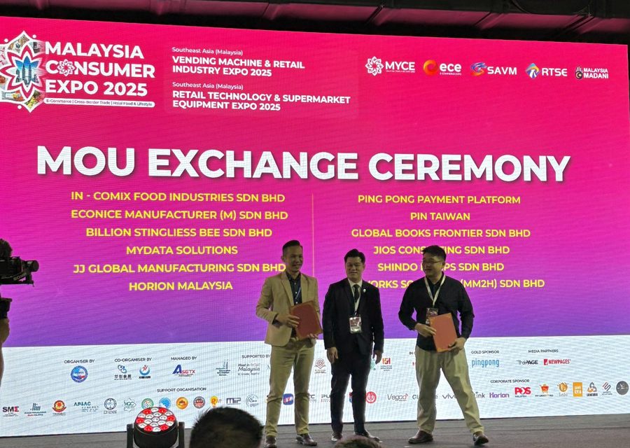 Malaysia Consumer Expo MOU 交換儀式